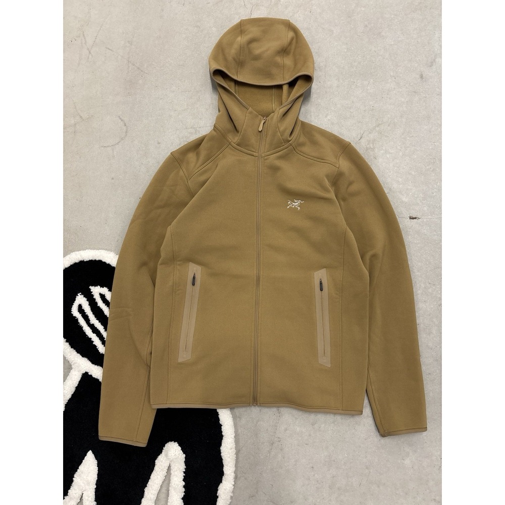 Arcteryx Kyanite Brown Full Zip Outdoor Hiking Hoody Mens Size Small